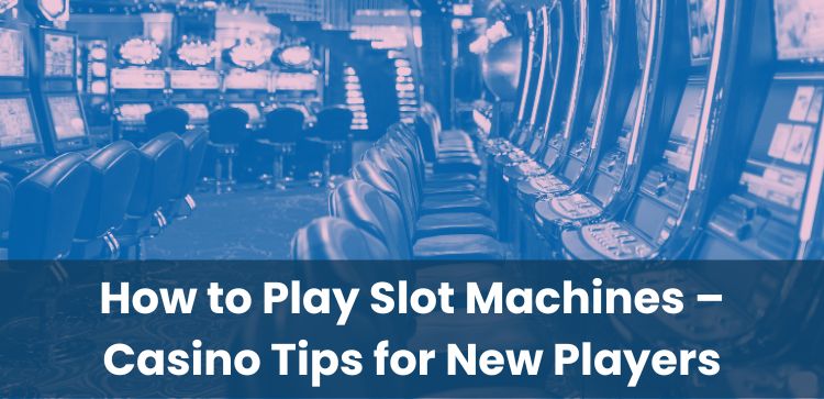 How to Play Slot Machines – Casino Tips for New Players