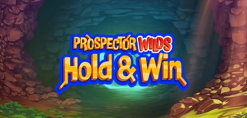Prospector Wilds Hold and Win Slot Game Logo Pay By Mobile Slots