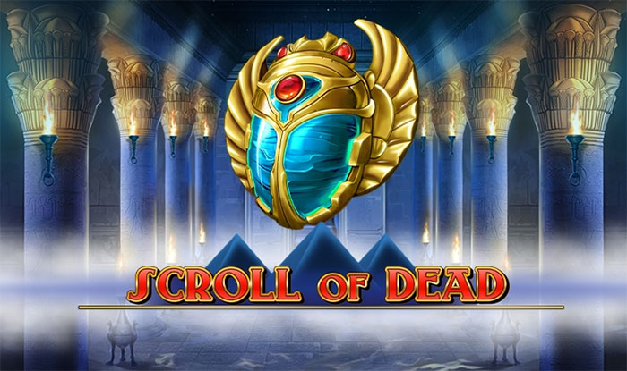 Scroll of Dead Slot Logo Pay By Mobile Slots