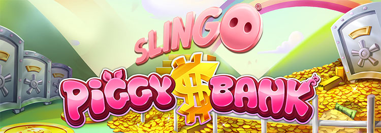 Slingo Piggy Bank Slot Logo Pay By Mobile Slots
