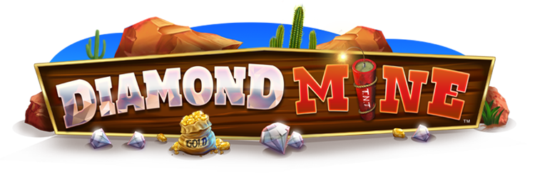 Diamond Mine Slot Logo Pay By Mobile Slots