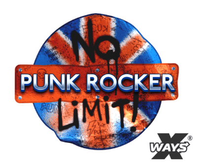 Punk Rocker Slot Logo